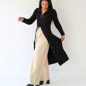 Tach Zoa Alpaca Blend Knit Midi Dress S